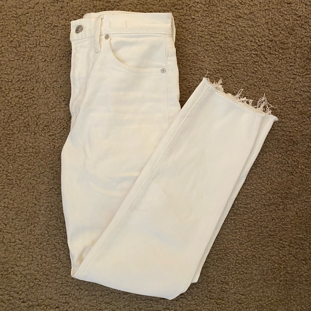 Madewell White Vintage Jeans Size 26
